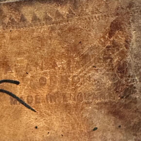 VERY GOOD VTG Alan McAfee Wingtip Oxford Bal Burgundy Made in England US 9.5 - Picture 12 of 12